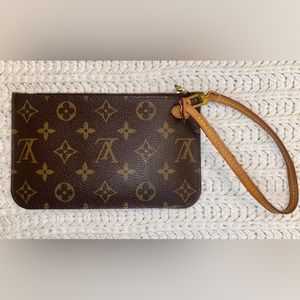 Louis Vuitton Neverfull Pochette Monogram Canvas